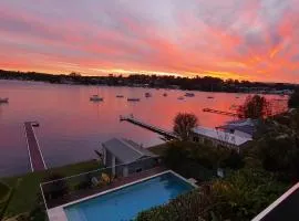 Absolute Waterfront Lakehouse Fishing Point Waterfront Pool Jetty