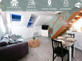 Appart'Hôtel BELLE HELENE Calme & Chic, apartment in Montereau-Fault-Yonne
