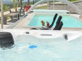 Three Stars Luxury House ART-PE with pool and SPA pool