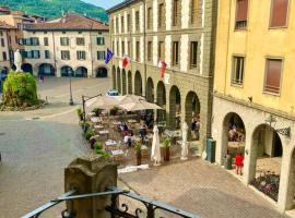 The terrace on the square