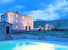 CAMPO AL VENTO - Country farm: Monte Castello di Vibio'da bir otel