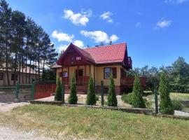 Domek letniskowy OSP, cabin in Ogonki