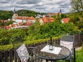 Villa Gardena, hotell i Český Krumlov