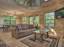 Furnished Deck and Grill Rustic Pigeon Forge Cabin