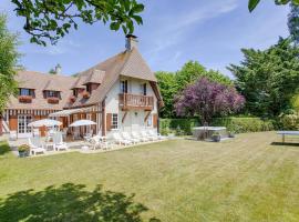 La Côte Fleurie - Five bedrooms garden and Jacuzzi - Tourgéville Plage, holiday home in Deauville