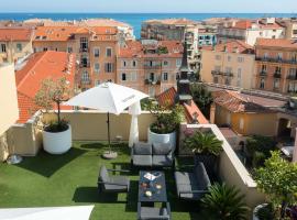 Best Western Hotel Mediterranee Menton、マントンのホテル