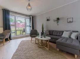 Spreewald-Apartment, 75qm, 2 Schlafzimmer, Tiefgarage, Balkon, Netflix, Waschtrockner