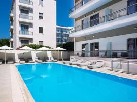 Angela Downtown Hotel, hotell i Rhodos by