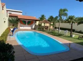 Casa de temporada com 6 quartos na Praia da Lagoa do Pau Coruripe - AL