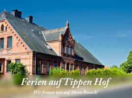 Ferien auf Tippen Hof (Bleckede an der Elbe), хотел в Блекеде