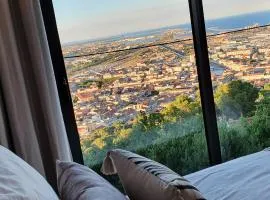 LE ROUQUIER Studio Terrasse, Vue Exceptionnelle, Climatisation