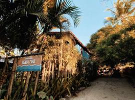 Pousada Beira Mar, hotel a Caraíva