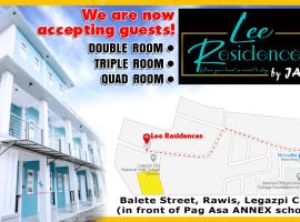 Lee Residences by JAL, hotel a Legazpi