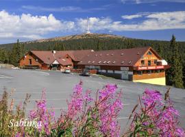 Horská Chata Sabinka, hotel a prop de Praded, a Malá Morávka