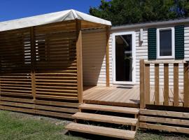 Mobilhome 6 pers avec Clim, hotell i Saint-Georges-de-Didonne