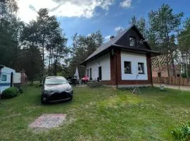 Kaszuby- Domek całoroczny nad Jeziorem Gowidlińskim