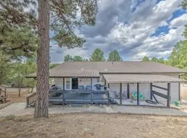 Ruidoso Home with Deck, Grill and Pool Table!