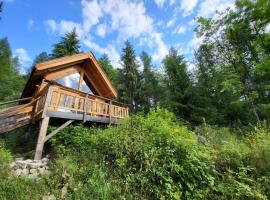 Les cabanes du domaine de l Esperluette, chalet de montaña en Le Lauzet-Ubaye