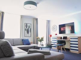 Apartment mit maritimem Flair - 1 Minute zu Strand & Seebrücke, hotel en Zingst