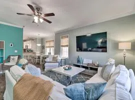 Convenient Kure Beach Townhome with Fire Pit!