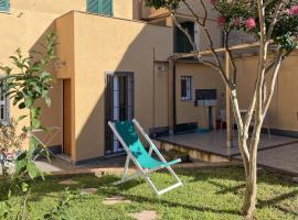 LA CASA DEL BORGO nature sport & relax 1room apartment with garden and private park อพาร์ตเมนต์ในCalice Ligure