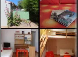 Terrasse arborée La Rochelle Aytré appartement-maison - draps et serviettes non fournis -