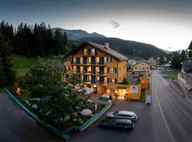 Grischalodge das Hotel mit Bergblick seit 1929 - schlicht, preiswert und mit einem touch Nostalgie