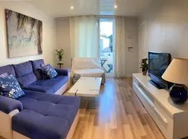 "l'hippocampe", climatisé, 60 m2 , 2 chambres, très calme, plage des sablettes et commerces à 3 minutes à pied, wifi, parking gratuit, lit king size