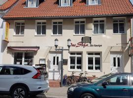 Das Sofa Restaurant-Pension-Spätkauf, къща за гости в Грайфсвалд