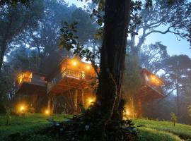 Nature Zone Jungle Resort, luxusní kemp v destinaci Munnar