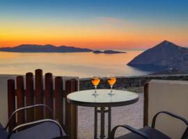 Aegean Balcony, hotel s parkiriščem v mestu Áno Meriá