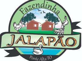 Fazendinha Jalapão, hotel in Ponte Alta do Tocantins