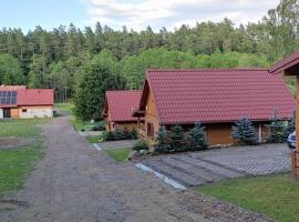 Lisie Bagno - Domki w Lesie Mazury – hotel w mieście Miłomłyn