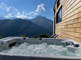 Tiny house avec spa privatif