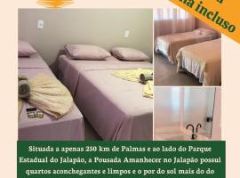 Pousada Amanhecer no Jalapão, отель в городе Сан-Фелис-ду-Токантинс