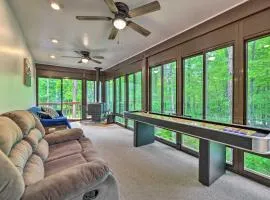 Pocono Lake Chalet with Deck, Fire Pit and Sunroom!
