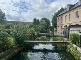 NEW ! Maison normande en bord de rivière