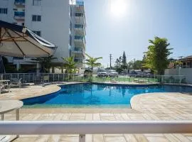 Apto alto padrão 200 m da praia de Costazul - WIFI 200MB - Piscina - Área kids - TV Smart - 3 Quartos - Garagem - Cozinha equipada - Churrasqueira - Portaria 24h