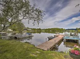 Lakefront New Auburn Apt with Sauna and Sun Porch