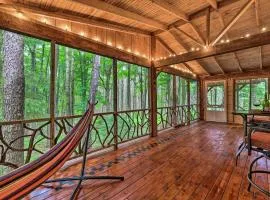 Trails and Creek On-Site Tranquil Greentown Cabin