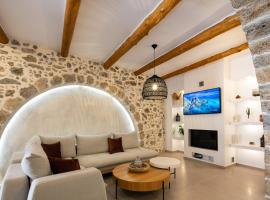 Petrino Two-Bedroom House in Mirthios, allotjament vacacional a Plakias