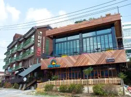 White Cabin、平昌郡のシャレー