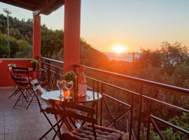 Armonia Sea View Villa - Frini Lefkada, cheap hotel in Lefkada Town