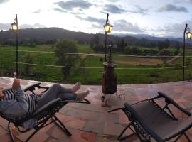 Glamping De Ruana Por Boyacá, hotel v destinaci Paipa