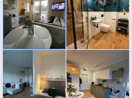 cosy condo 5 min do plaży z balkonem Gdynia, acomoda&ccedil;&atilde;o em condom&iacute;nio em Gdynia