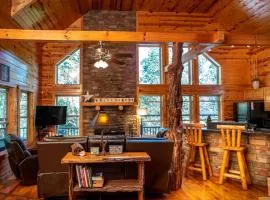 Cabin w Game Room Near Creek & Helen GA