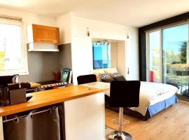 Loueurdappart - Studio Cosy, Très jolie Vue Mer, Tout à pied à la Baule, hôtel à La Baule