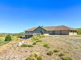Sunny Big Timber Retreat with Spacious Deck!