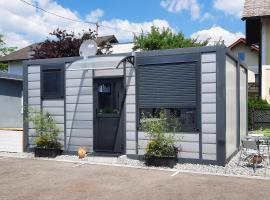 Zemu izmaksu kategorijas viesnīca Gemütliches Tiny Home mit 30m2 inklusive Kochmöglichkeit pilsētā Lenzing