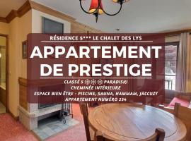 ARC 1950 - Suite de Prestige - Cheminée intérieur, hotel near Lanchettes Ski Lift, Arc 1950